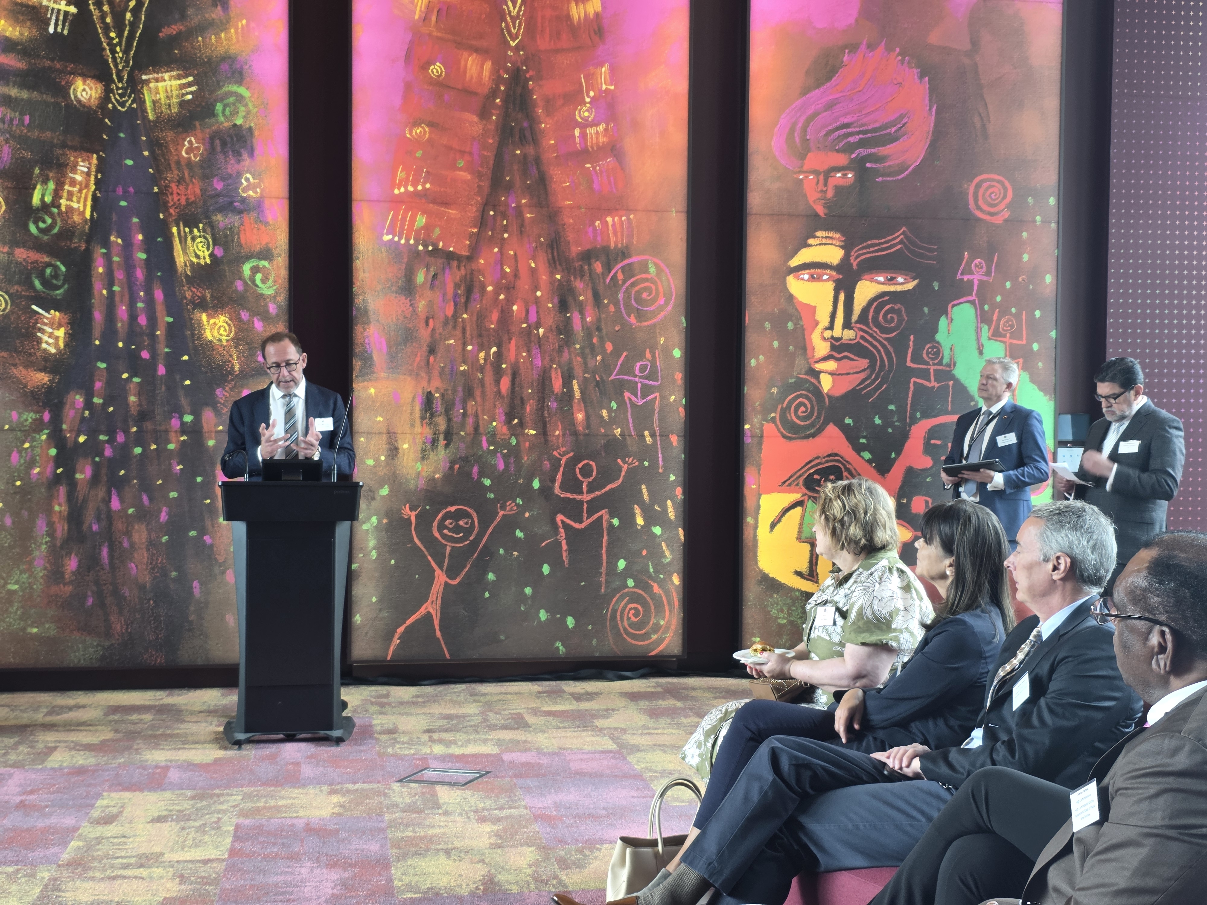 La Embajada de Colombia asistió al “Wellington City Showcase” ofrecido por el alcalde Andrew Little